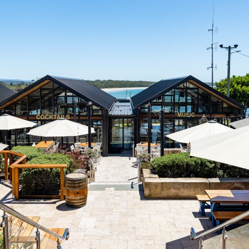 The Pavilion overlooking Jervis Bay